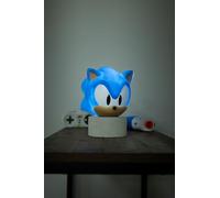 WONDEE Sonic Lámpara Decorativa y Luz Nocturna Infantil Quitamiedos del Erizo Favorito de los Videojuegos, Lámpara de mesita de noche Niños y Fans, Sonic Regalos Originales Infantiles Niños