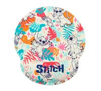 WONDEE Stitch Alfombrilla Ratón Ergonómica con Reposamuñecas Disney Exclusiva de Stich, Mousepad con Almohadilla Ratón Gel, Cosas Lilo y Stitch Regalos Niña y Mujeres Originales Disney