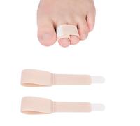 Wonder Care 1 enderezador de dedo del pie, enderezador de dedos en martillo, envoltura de dedos torcidos y dedos superpuestos, férulas para dedos en martillo (paquete de 2)