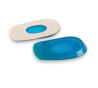 Wonder Care 1 par de almohadillas de gel para el talón para aliviar el dolor de talón, mujeres y hombres, almohadilla de silicona para el talón, inserciones para fascitis plantar, almohadillas para