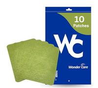 Wonder Care Pack de 10 parches para alivio del dolor de rodilla, para terapia de rodilla, alivio del dolor articular, parches para el cuidado de rodillas, uso diario