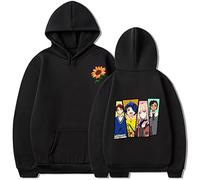Wonder Egg Priority Sudadera con Capucha para Hombres Mujeres Adolescentes Harajuku Anime Wonder Egg Priority Ohto Ai Cosplay Disfraz Kawai Rika Sudaderas con Capucha Pullover
