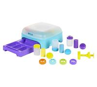 Wonder Factory Never Dry Dough Creation Station - Incluye 8 Tubos de Masilla de 59 ml, Compuesto Colorido para Modelar, No Se Seca, No Tiene Gluten y Huele Bien, Juguetes Creativos para Niños