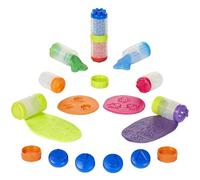 Wonder Factory Never Dry Dough Mega Box Set - Incluye 8 Tubos de Masilla de 59 ml, Compuesto Colorido para Modelar, No Se Seca, Sin Gluten, Huele Bien, Juguetes Creativos para Niños