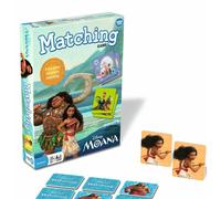 Wonder Forge Disney Moana Matching Game - Juego de memoria divertida y educativa para nios y nias de 3 a 5 aos - con Moana y Maui - Actividad de a