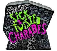 Wonder Forge Sick & Twisted Charades Party Game para adultos mayores de 18 a?os: ?1000 palabras escandalosas, salaces y divertidas para representar!