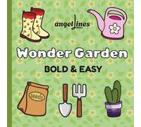 Wonder Garden: Simple Nature Designs for Relaxing Fun - A Coloring Book for Adults and Kids