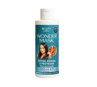 Wonder Mask Mascarilla Capilar Alisadora con Queratina, 200ml | Anti-Encrespamiento, Hidratante y Nutritiva, Para Cabellos Encrespados y Rebeldes, Tratamiento Profesional