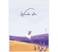 wonder often: notebook ruled | 8.5x11in 55+ pages | school collage work journal | women and girls | purple