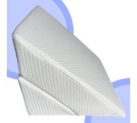 Wonder Pro WP Almohada de cuñaTriangular De Espalda Confort, Leg Ramp, Rampara para piernas, Almohada para piernas Triangular