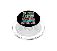 Wonder Teaching Is Watching Caterpillars Become Butterflies PopSockets PopGrip para MagSafe