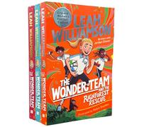 Wonder Team Series By Leah Williamson 3 Books Collection Set (The Forgotten Footballers, The Pharaoh’s Fortune & The Rainforest Rescue)