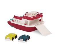 Wonder Wheels - Ferry Boat Traghetto con Dos máquinas, Color Rojo/Blanco, VE1008Z
