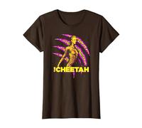 Wonder Woman 1984 The Cheetah Camiseta, Mujer, Marrón, XL