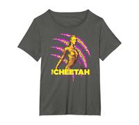 Wonder Woman 1984 The Cheetah Camiseta, Mujer Tallas Grandes, Asfalto, 3XL Grande