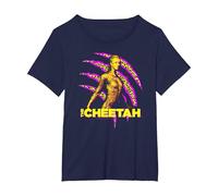 Wonder Woman 1984 The Cheetah Camiseta, Mujer Tallas Grandes, Azul Marino, 1XL Grande