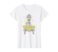 Wonder Woman A Wonder Camiseta, Mujer, Blanco, L