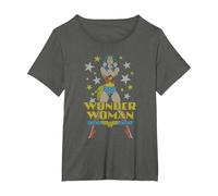 Wonder Woman A Wonder Camiseta, Mujer Tallas Grandes, Asfalto, 1XL Grande