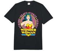 Wonder Woman Circle Portrait Comfort Colors Adult Heavyweight T-Shirt