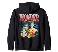 Wonder Woman Classic Bootleg Sudadera con Capucha