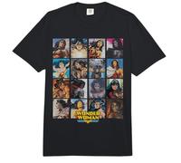 Wonder Woman Cover Squares Comfort Colors Adult Heavyweight T-Shirt