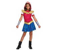WONDER WOMAN DC Superhero Girls Child'S Costume Hoodie Dress, Large