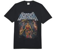 Wonder Woman Galaxy Poster Comfort Colors Adult Heavyweight T-Shirt