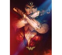 Wonder Woman Impresión sobre Lienzo «Power Pyramid International, Multicolor, 60 cm x 80 cm x 1,3 cm