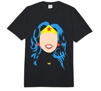 Wonder Woman Large Face Comfort Colors Adult Heavyweight T-Shirt