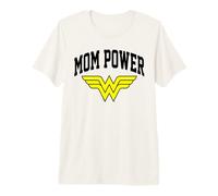 Wonder Woman Mother's Day Mom Power Camiseta Premium