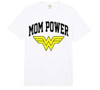Wonder Woman Mother's Day Mom Power Comfort Colors Adult Heavyweight T-Shirt