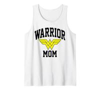 Wonder Woman Mother's Day Warrior Mom Camiseta sin Mangas
