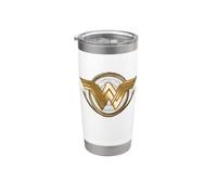 Wonder Woman Movie Lasso Logo Vaso térmico de acero inoxidable de doble pared