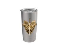 Wonder Woman Movie Sword Emblem Vaso térmico de acero inoxidable de doble pared