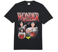 Wonder Woman White Cape Bootleg Comfort Colors Adult Heavyweight T-Shirt