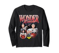 Wonder Woman White Cape Bootleg Manga Larga