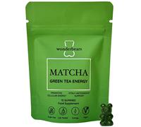 Wonderbears - Matcha - Green Tea Energy Pouch - Aperitivos saludables 30 St.