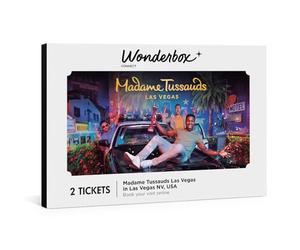 Wonderbox Caja de regalo Madame Tussauds Las Vegas, 2 entradas para museo de cera, experiencia de regalo para niños y familias