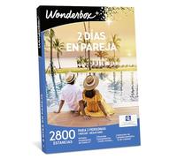 WONDERBOX - Caja Regalo - 2 Días en Pareja - 1 Noche e Desayuno para 2 Personas - 2800 estancias en España y en Europa - Ideas Regalo Romántico
