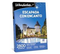 WONDERBOX - Caja Regalo - Escapada Con Encanto - Vive Una Noche Como Príncipe Y Princesa - Ideas Regalo Mujer, Hombre, Parejas