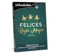 WONDERBOX - Caja Regalo - Felices Reyes Premium - Noches con cenas y o Desayuno y o Actividades de Bienestar para 1 o 2 Personas - Válido Durante 3 años y 3 Meses