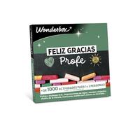 WONDERBOX - Caja Regalo - Feliz Gracias Profe - para 1 o 2 Personas