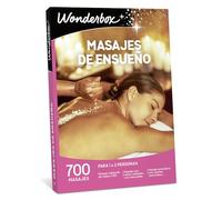 WONDERBOX - Caja Regalo Masajes De Ensueño - Idea de Regalo Navidad - Recarga Tu Energía Solo O En Compañía, Excelente Como Regalos Originales Para Mujer, Parejas Regalos, Regalo Cumpleaños.