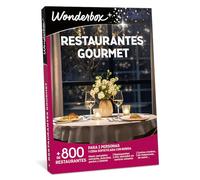 WONDERBOX - Caja Regalo - Restaurantes Gourmet - 1 Cena sofisticada para 2 Personas Entre Cocina de Autor, fusión, Creativa, Tradicional Gourmet