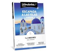 WONDERBOX - Cofre Regalo Escapada a Las Islas: Europa - De 1 a 2 Noches para 2 Personas - Escapada para Parejas - Regalar experiencias - Hoteles en Las Islas Europeas más emblemáticas
