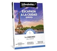 WONDERBOX - Cofre Regalo Escapada en la Ciudad: Europa - De 1 a 2 Noches para 2 Personas - Escapada para Parejas - Regalar experiencias - Hoteles en Ciudades Europeas