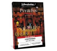 WONDERBOX Connect - Caja Regalo - PUY du FOU España - 3 entradas para 1 día - 2 Adultos y 1 Niño - Todos los espectáculos de día incluidos - Válido Durante 27 Meses