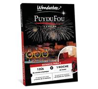 WONDERBOX Connect - Caja Regalo - PUY Du FOU España Estancia - 2 entradas para 1 día + 1 Noche - Todos los espectáculos incluidos - Válido Durante 27 Meses