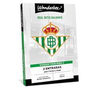 WONDERBOX Connect - Caja Regalo - Real Betis - 2 entradas para 1 Visita al Museo y Estadio - Stadium Tour - Benito Villamarín - Válido Durante 27 Meses