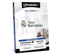 WONDERBOX Connect - Caja Regalo - Real Madrid Tour Bernabéu Estancia - 2 entradas para el Tour Bernabéu + 1 Noche - Incluye Visita al Museo del Real Madrid - Válido Durante 27 Meses